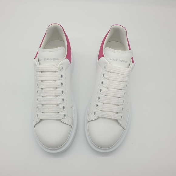 Alexander McQueen Oversized Sneakers - White/Red - Picture 4 of 8